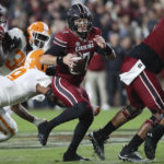 South Carolina runs over No. 5 Tennessee 63-38; Hooker hurt