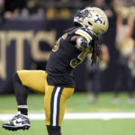 Dalton thrives, Stafford leaves, as Saints top Rams 27-20