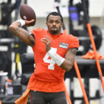 Deshaun Watson practicing, not talking ahead of Browns debut