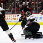 Vejmelka logs shutout as Coyotes beat Hurricanes 4-0