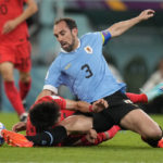 AP PHOTOS: World Cup highlights from Day 5