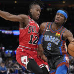 Gilgeous-Alexander stars as Thunder beat Bulls 123-119 in OT