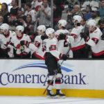 Karlsson reaches 30 points, Sharks beat Senators 5-1