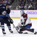 Wheeler nets hat trick, Hellebuyck and Jets blank Avs 5-0