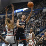 Fudd leads No. 5 UConn to 91-69 win over No. 10 NC State