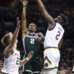 Ryan helps Notre Dame rout No. 20 Michigan State 70-52