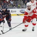 Hronek scores twice to lead Red Wings over Blue Jackets 6-1
