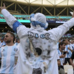 Maradona's World Cup absence "strange" for Messi, Argentina