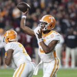 South Carolina runs over No. 5 Tennessee 63-38; Hooker hurt