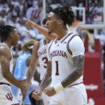 Jackson-Davis leads No. 10 Indiana past No. 18 UNC, 77-65
