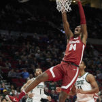 Miller leads No. 18 Alabama past No. 12 Michigan State 81-70