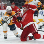 Husso makes 26 saves, Red Wings shut out Predators 3-0