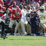 No. 1 Georgia overcomes slow start, routs Georgia Tech 37-14