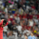 AP PHOTOS: World Cup highlights from Day 5