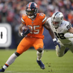 Adams' 35-yard TD in OT powers Raiders past Broncos 22-16