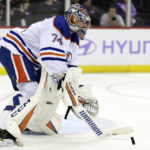 Devils top Oilers, tie franchise mark with 13th straight win