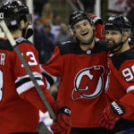 Devils top Oilers, tie franchise mark with 13th straight win