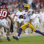 Daniels, No. 15 LSU outlast No. 6 Alabama, 32-31 in OT