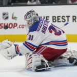Gauthier, Shesterkin lead Rangers to 2-1 win over Sharks