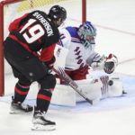Vesey, Goodrow lead Rangers to 3-1 win over Senators