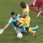 AP PHOTOS: World Cup highlights from Day 1