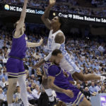 Davis, Bacot carry No. 1 North Carolina past James Madison