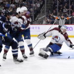 Wheeler nets hat trick, Hellebuyck and Jets blank Avs 5-0