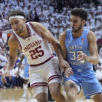 Jackson-Davis leads No. 10 Indiana past No. 18 UNC, 77-65