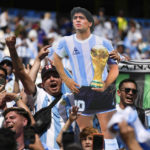 Maradona's World Cup absence "strange" for Messi, Argentina