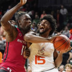 Miami rallies to top Rogers 68-61 in ACC/Big Ten Challenge