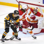 Malkin's winning goal in shootout leads Pens past Flames