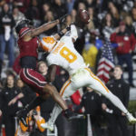 South Carolina runs over No. 5 Tennessee 63-38; Hooker hurt