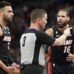 Towns scores 25, Wolves hold on against Heat for 105-101 win