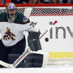 Vejmelka logs shutout as Coyotes beat Hurricanes 4-0