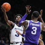 Butler hands K-State 1st loss behind Bates's double-double