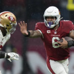 Garoppolo throws for 4 TDs, 49ers top Cards in Mexico City