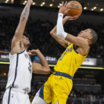 Pacers have 4 players with 20-plus points, beat Nets 128-117