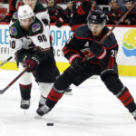 Vejmelka logs shutout as Coyotes beat Hurricanes 4-0