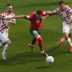 AP PHOTOS: World Cup highlights from Day 4