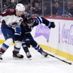 Wheeler nets hat trick, Hellebuyck and Jets blank Avs 5-0