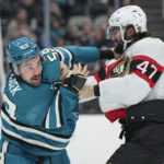 Karlsson reaches 30 points, Sharks beat Senators 5-1