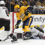 Glass ends shootout in 7th round as Preds beat Coyotes 4-3