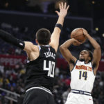 Gordon scores 29, Nuggets beat short-handed Clippers 114-104