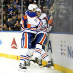 Oilers score 4 times in third period to defeat Rangers