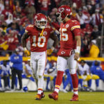 New baby in tow, Chiefs' Mahomes turns attention to Bengals