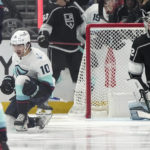 Burakovsky's OT goal gives Kraken wild 9-8 win over Kings