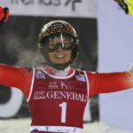 American Mikaela Shiffrin wins 2nd WCup slalom in 2 days