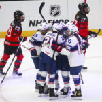 Knight has 2 goals, assist as US beats Canada again, 4-2