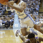 Davis, Bacot carry No. 1 North Carolina past James Madison