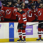 Devils top Oilers, tie franchise mark with 13th straight win